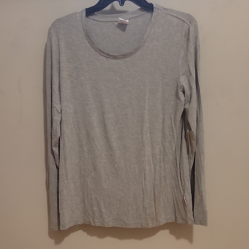 BOODY Active Gray Long Sleeve Top